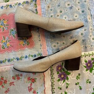 Etienne Aigner Paloma Tan Heels Classic Elegance